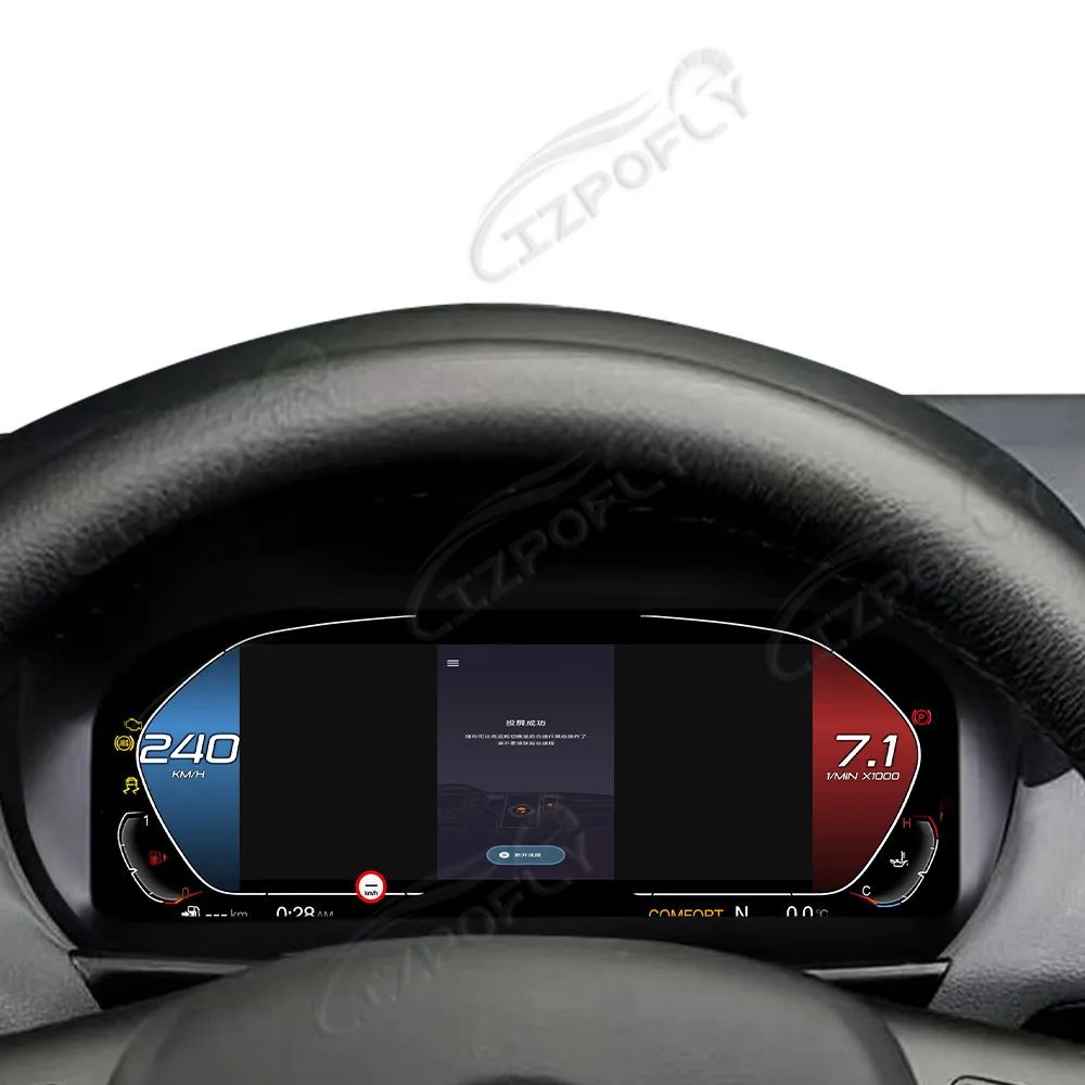 

ЖК-спидометр, приборная панель автомобиля для BMW 1 серии E87 2006-2011, цифровой кластер, виртуальная кабина, приборная панель, GPS Navi