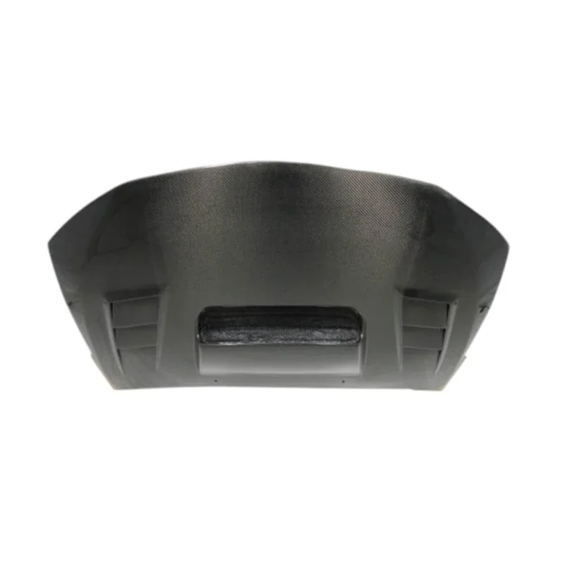 غطاء محرك السيارة الأمامي من ألياف الكربون الجديد طراز 002 لـ WRX STI 2014+