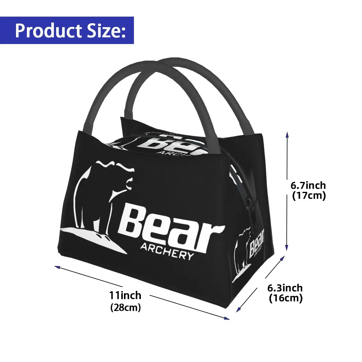 Bear Archery Portable insulation bag for Cooler Food Office Pinic Container