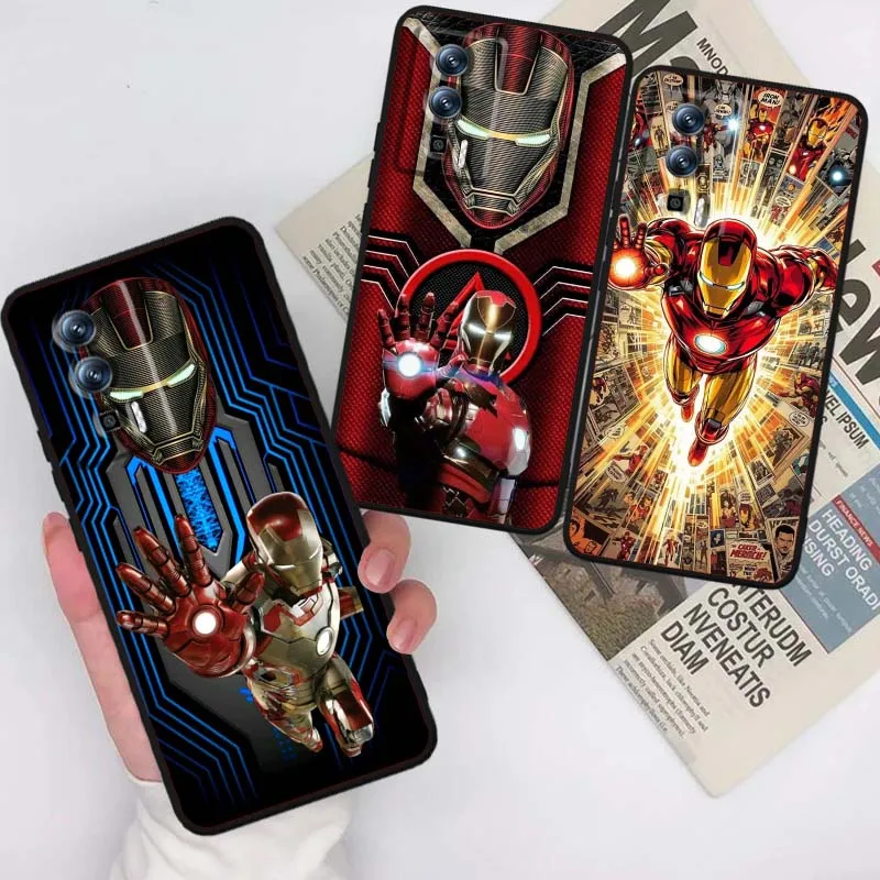 M-Marvels I-Irons M-Mans غطاء ل Xiaomi Redmi 12 13C 12C 13 10C 9T A2 9A 9C 7A نوت 10S 8T 10 9 8 Pro 4G 5G أسود