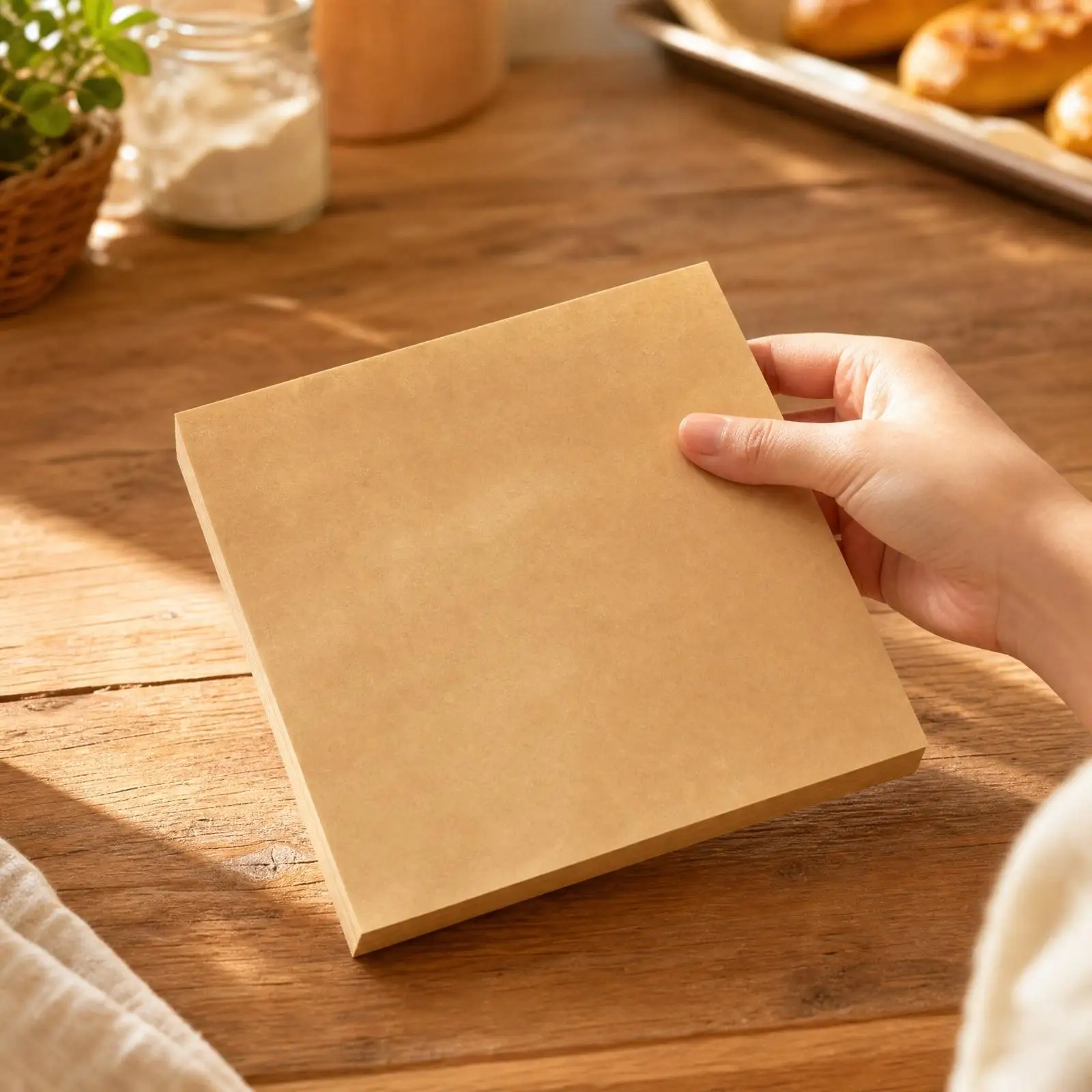 Food Service Oil Proof Paper Liner for Cafes Takeout Counters Pizza Slices Pastry Display Absorbent Sheet