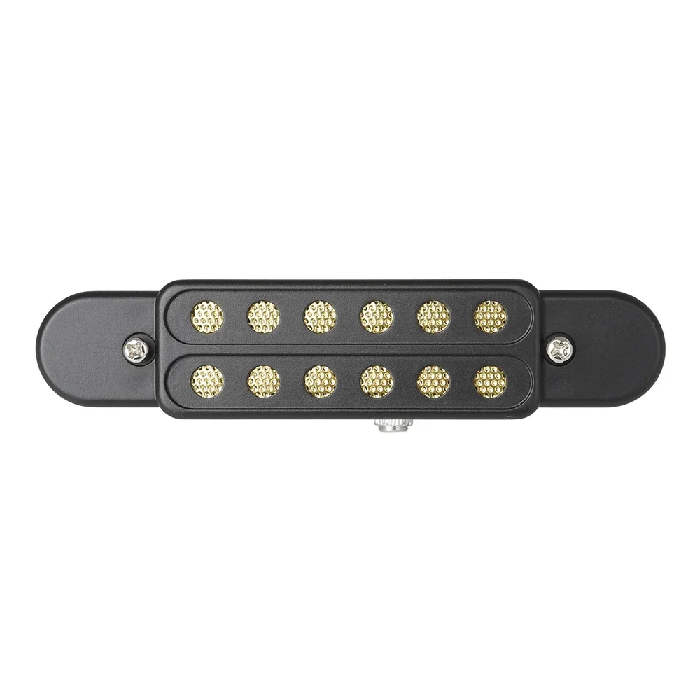 3m 오디오 케이블이 포함된 12홀 어쿠스틱 기타 사운드 홀 픽업 자기 변환기 소음 감소 픽업기타 액세서리