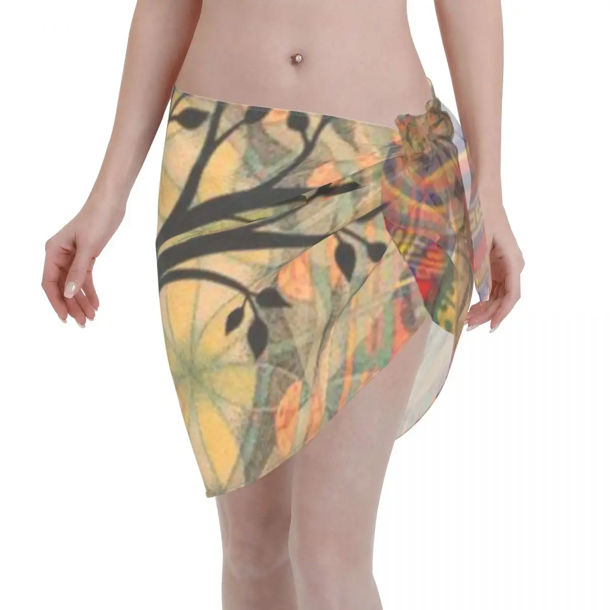 

Promotion Life Tree Women's Beach Wrap SkirtLagoon Swimming Wrap Beach Wrap