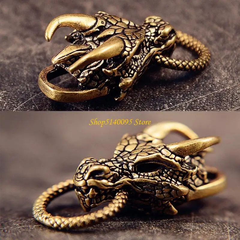 DXAE Chinesische Drachenperlen für Seil -Flechten und Kulturschmuck Design Seilende Ausrüstung kulturelles Handwerk