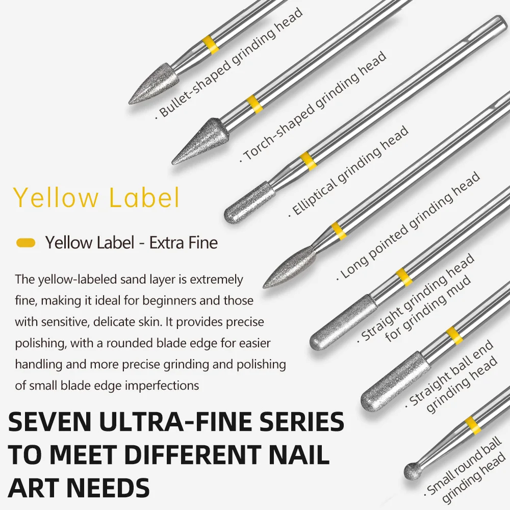 合金タングステン鋼ネイルドリルビットジェルキャッツアイネイルペディキュアとマニキュアツールドリル剥離マニキュアアクセサリーツール