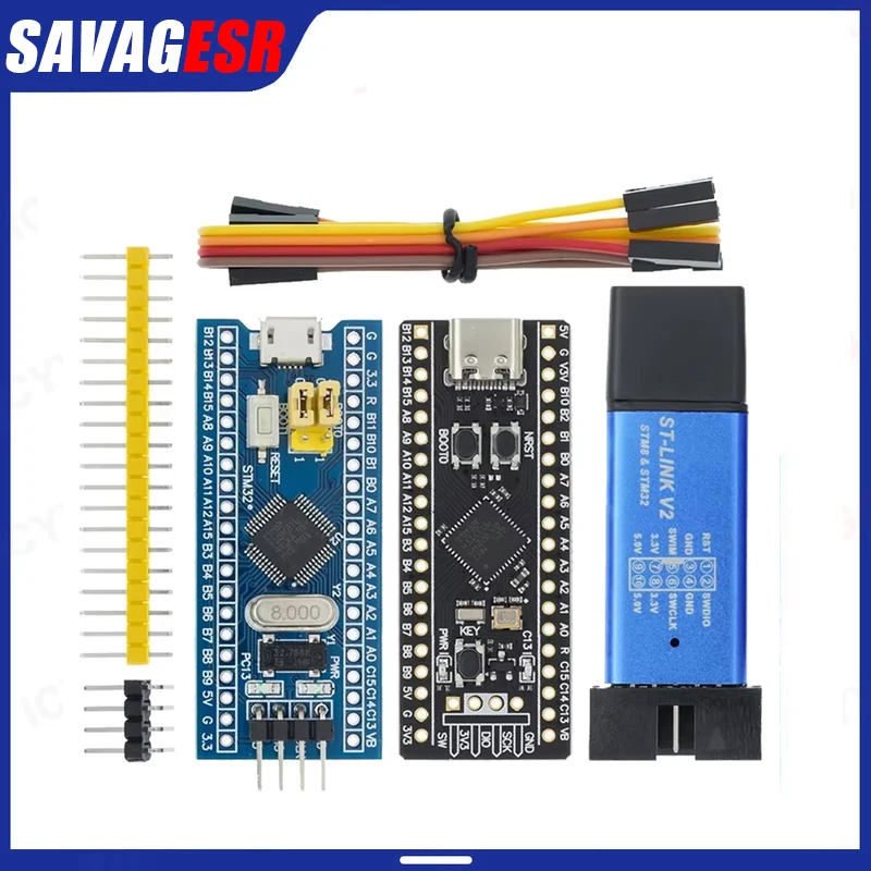 ST-LINK V2 Simulator Download Programmer STM32F103C8T6 ARM STM32 Minimum System Development Board STM32F401 STM32F411