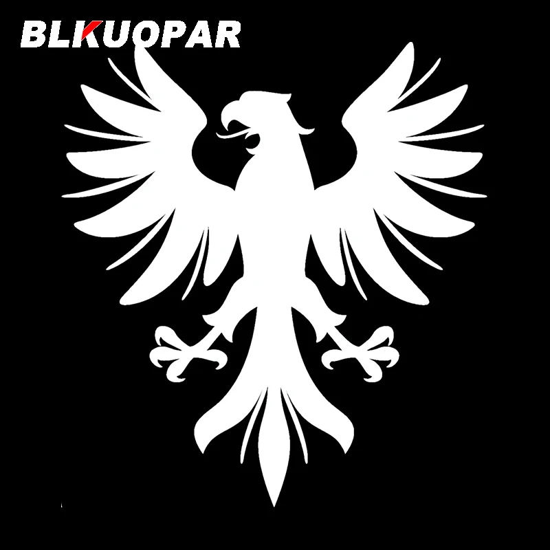 BLKUOPAR Falcon Car Sticker Sunscreen Fashionable Creative Decal Waterproof Funny Surfboard Air Conditioner Decor Vinyl Car Wrap