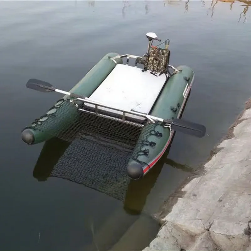 Pvc Material Inflatable Catamaran Fishing Boat Inflatable
