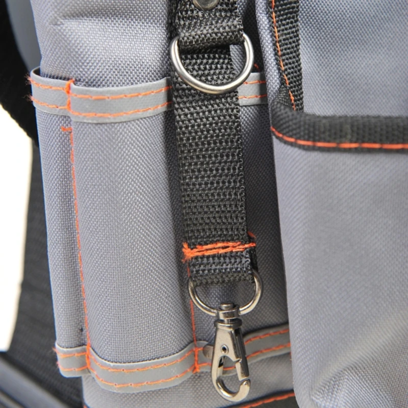 Bolsa herramientas cintura resistente, bolsa herramientas, riñonera ajustable para electricistas, envío directo