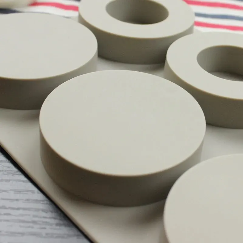 Forme in silicone per stampi per sapone che realizzano sapone epossidico in gesso per cera per aromaterapia esagonale fatto a mano