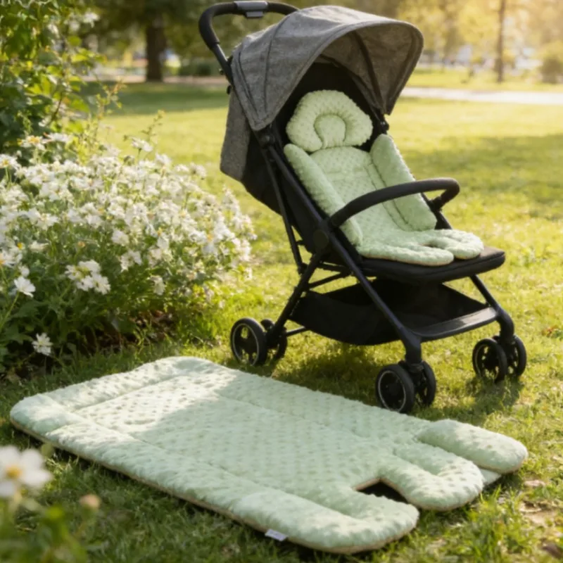 

Universal Stroller Cotton Pad Winter Baby Carriage Mat for Diaper Changing and Strolling Essential Accessories