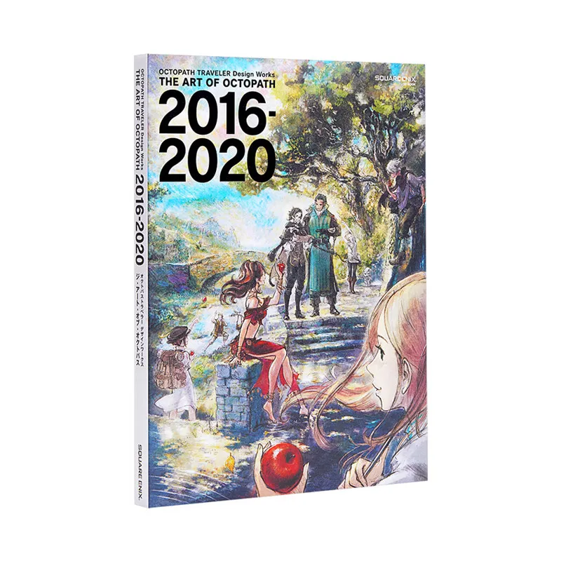 

Официальная арт-книга Octopath Traveler: THE ART OF OCTOPATH 2016-2020. Коллекция иллюстраций японской игры.