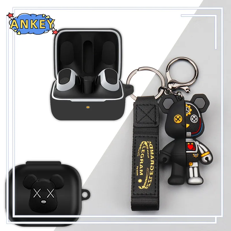 حافظة لهاتف سوني InZone Buds أغطية حماية من السيليكون اللطيفة على شكل رسوم كرتونية WF-G700N سماعات أذن لاسلكية TWS سماعة رأس محمولة #2