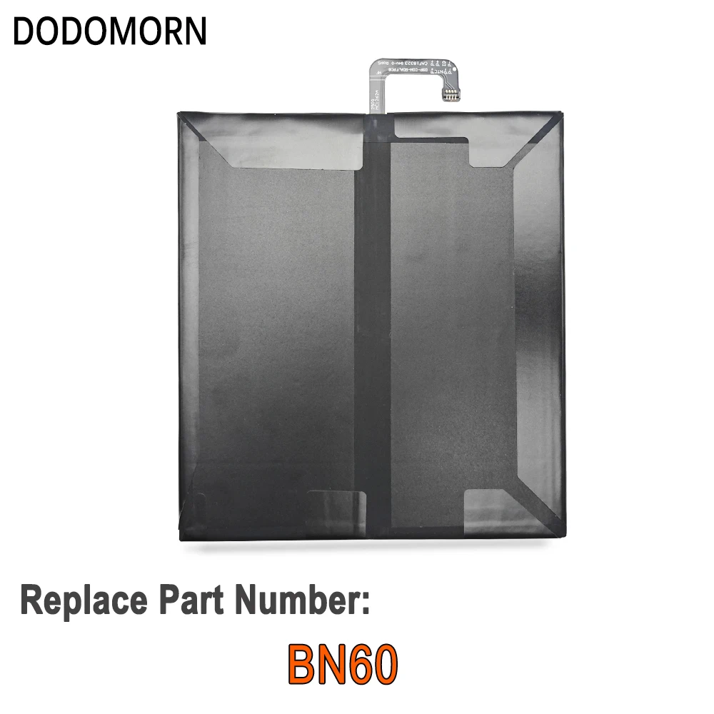 For Xiaomi Mi Pad 4 Series Battery BN60 Li-Polymer Replacement Tablet Batteries 1ICP3/55/115-2 3.85V 23.1Wh with Tools DODOMORN