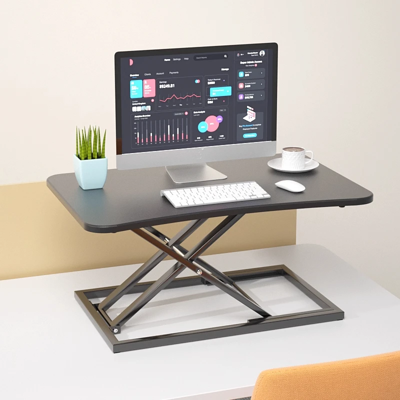 

Standing Office Computer Stand, Laptop Desktop Height Increasing Stand, Mobile Desk Folding Work Support Stand, Lifting Stand
