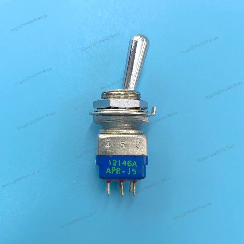 For 12146A Button Switch 12146AD2K Second Gear 6 Pins, Hole 12mm