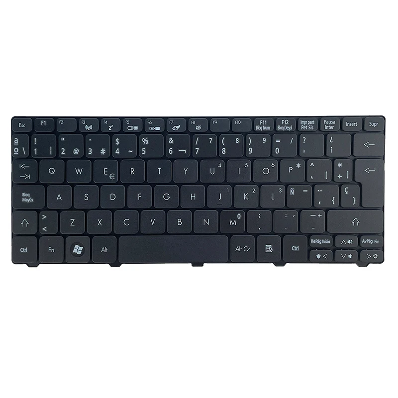 UK/Spanish Keyboard For Acer Emachines ZE6 ZE7 PAV70 PAV01 PAV80 NAV50 350 eM350 NAV51 355 eM355 D255E AOD255E NAV70 POVE6 SP