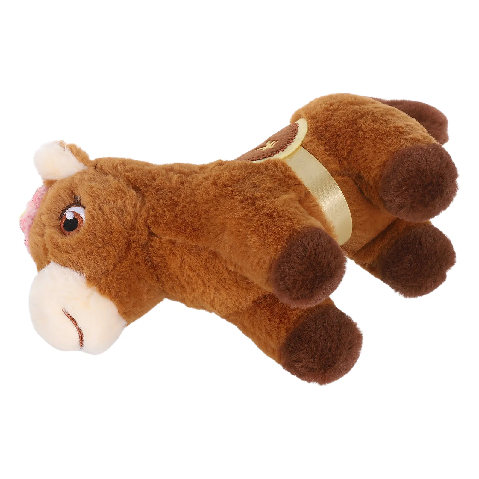 2026 Year of The Horse Soft Cuddly Animal Stuffed Horse Mascot for Chinese New Year Spring Festival Decor Prosperity Lucky