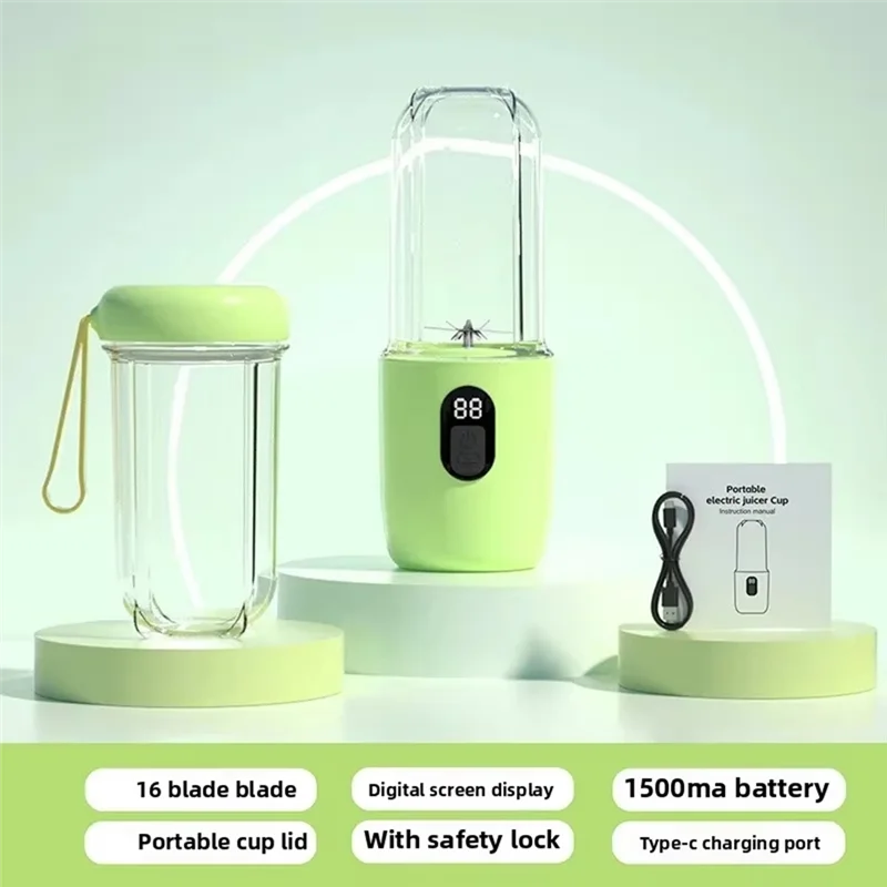 

Чашка FYBL-Juicer — многофункциональная зарядка через USB, высококачественная, легко чистится, идеально подходит для домашнего использования