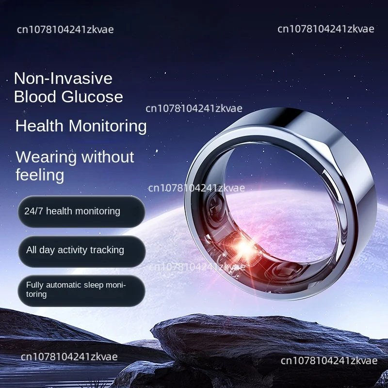 2301B Smart Ring Ring Sleep Health All Day Body Temperature Data Sports Waterproof Wireless Fast Charging