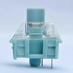 TTC Silent Bluish White Switch Mechanical Keyboard Mute Switches Tactile 3Pin 42 gf Gold Plated Spring RGB Double Silence Switch