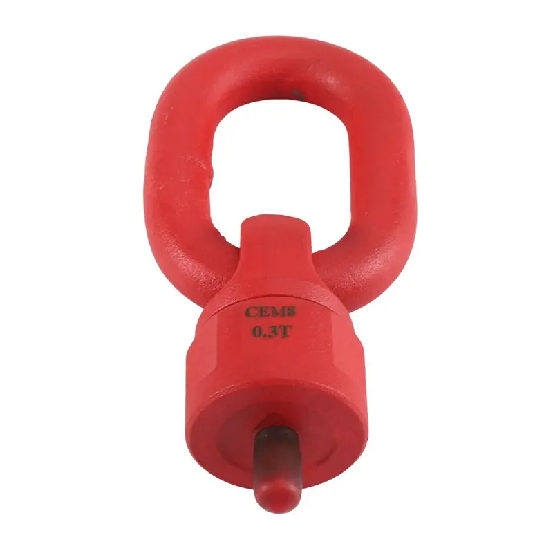 ABLJ M8 X 13Mm Stainless Steel Swivel Lifting Eye Bolt Nut Heavy Duty 360° Rotating, High Strength For Secure Lifting