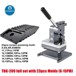 TBK 209 Universal Phone Pressure Maintaining Machine for Android  Iphone X-15PM LCD Pressure Keeping Bracket Fit Waterproof Seal