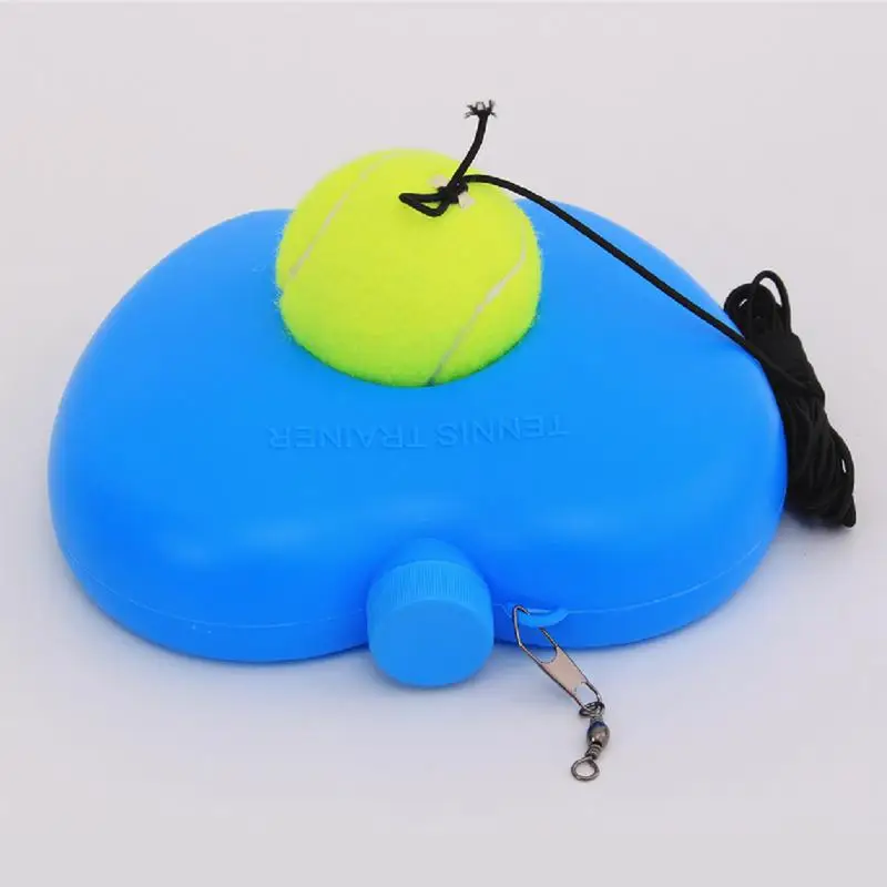 Tennis Ball Trainer Single Practice Tennis Trainer Bounce Ball Kit With Base Trainer Rebound Tool Drills Equipment For Indoor