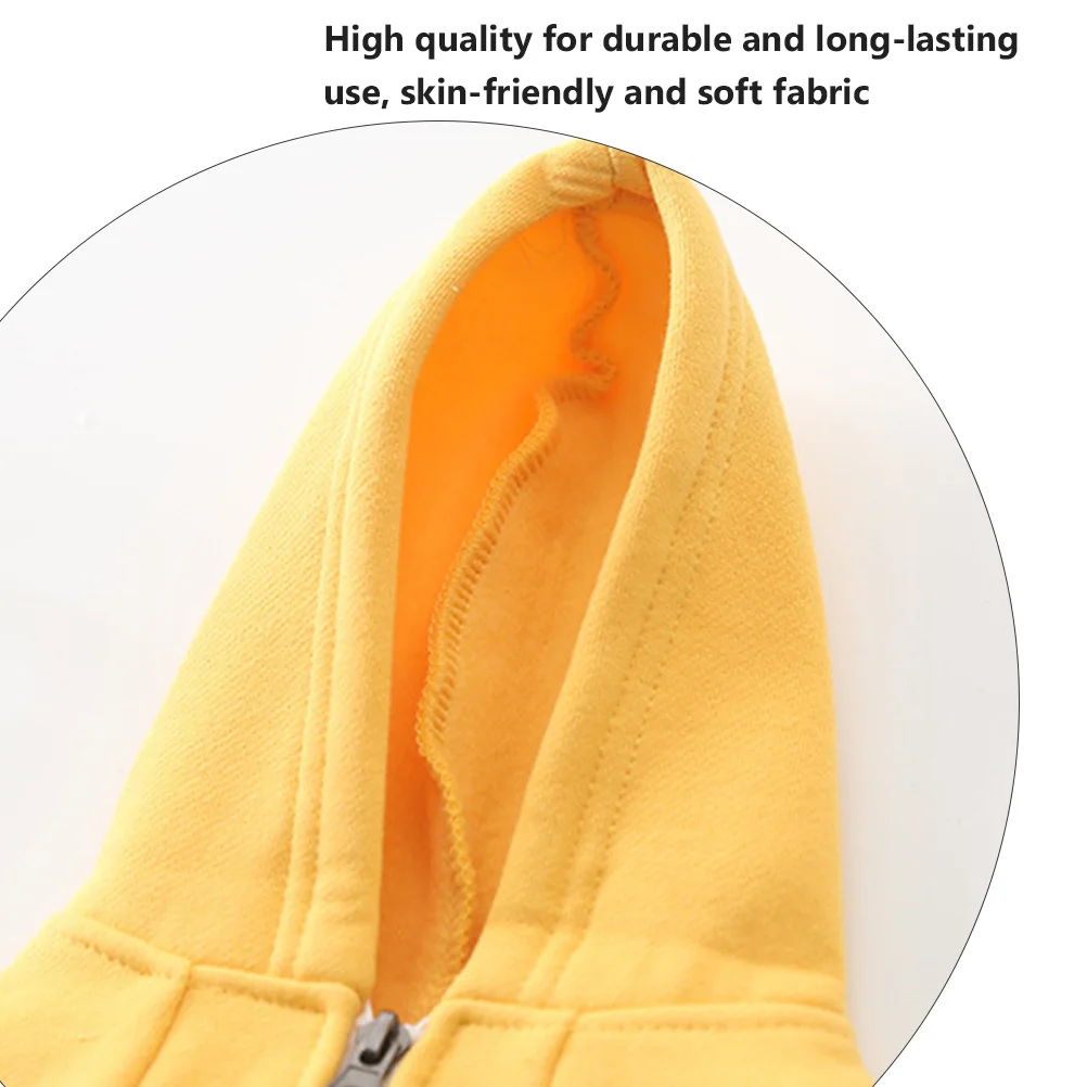 

1 set Pet Warm Cotton Puppy Clothes For Autumn Winter Three-Dimensional Design Durable Skin-Friendly Fabric Outdoor Walking