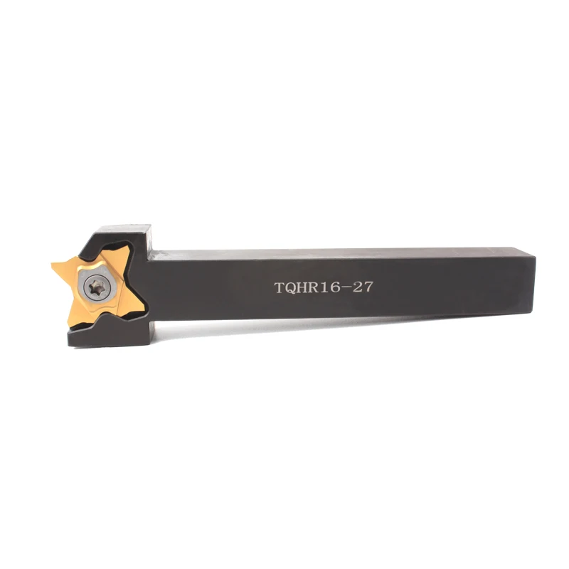 TQHR12-27 Grooving Turning Tool Holder TQJ271.5-0.10 TT9080  Slotting TQHR20-27 CNC Lathe TQHR25-27 Spring Steel Arbor TQHR