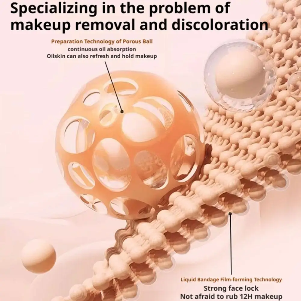 Concealer Foundation Stick Langdurige donkere cirkel Lichtgewicht ademend Hydraterende waterdichte gezichtsconcealercrème