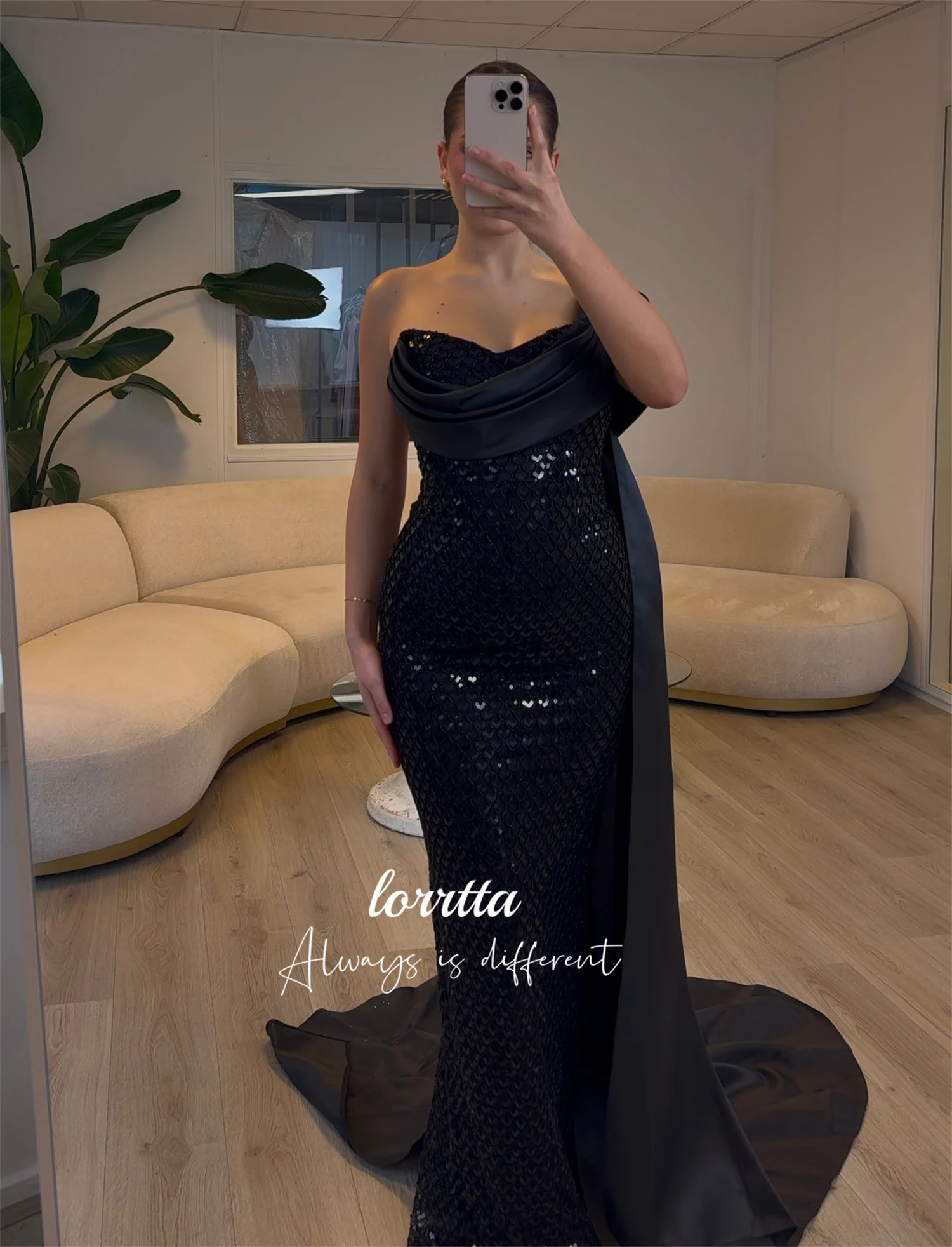 

Lorrtta Customized Chic Evening Dress Luxury Evening Dresses Women's Elegant Dresses for Special Occasions Mermaid فساتين سهرة