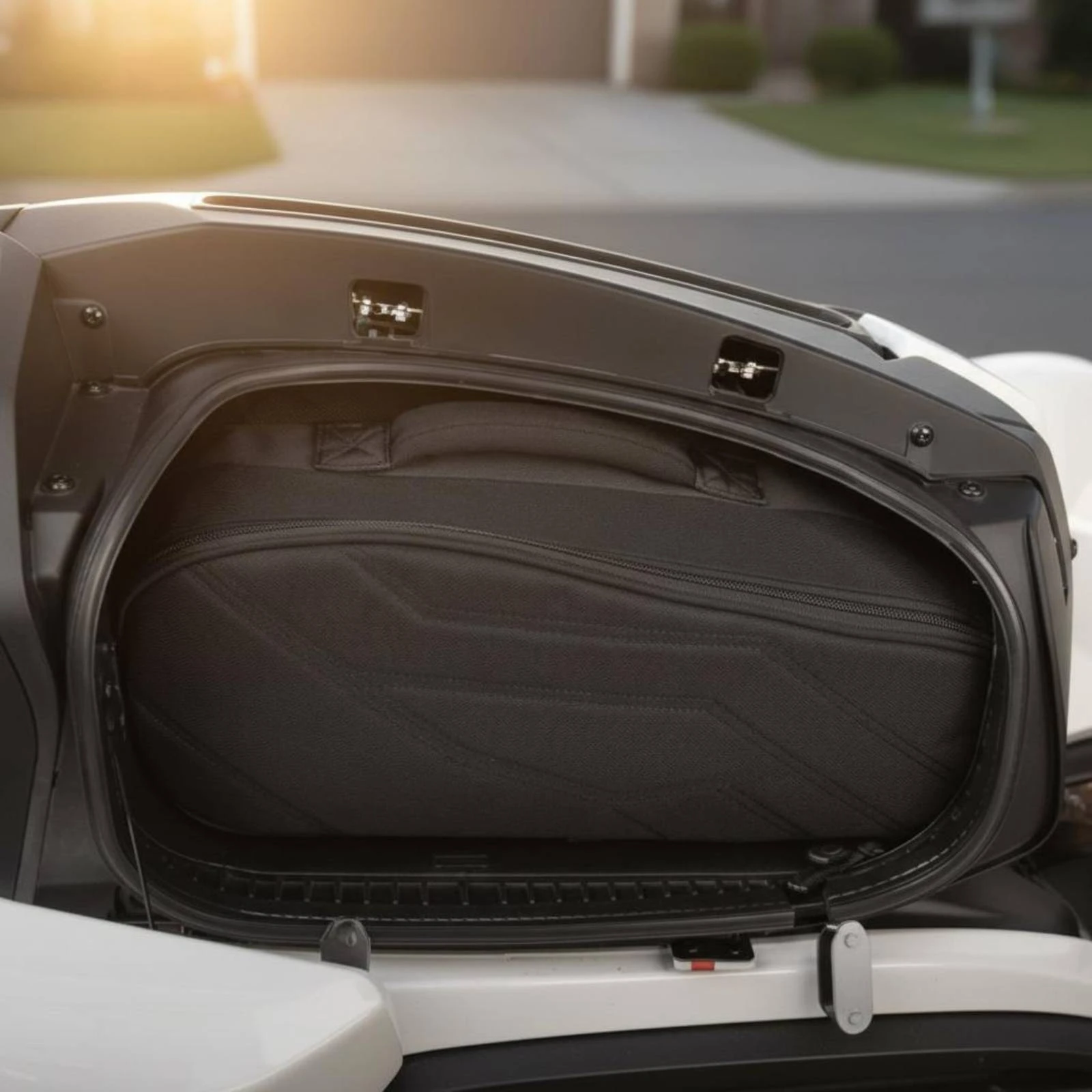 

2 Pieces Motorcycle Saddlebag Long-Lasting Construction Bike Side Luggage Bag Motorbike Side Bag Wear-Resistant Luggage Pannier