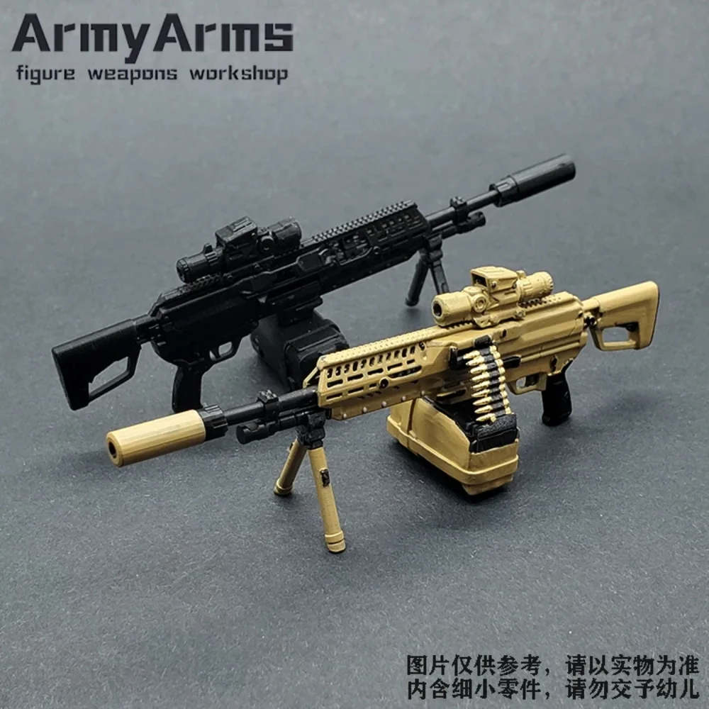 Snail ArmyArms 1/12 Soldier TTI TR-1 HK416A8 TTI G34 MG338 NoveskeN4 Gun Not Launch Model Toy Fit 6
