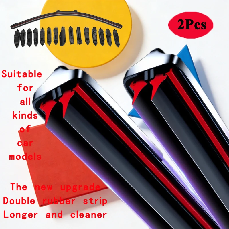 

For Peugeot 807 Citroen C8 2002-2014 Car Windshield Wiper Blade Front Windscreen Washer Accessories Window Cleaning Replacement