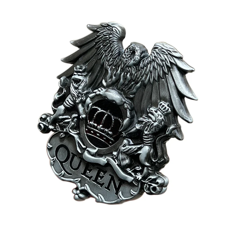 Crown Eagle Lions Band Belt Clip Western Cowboy