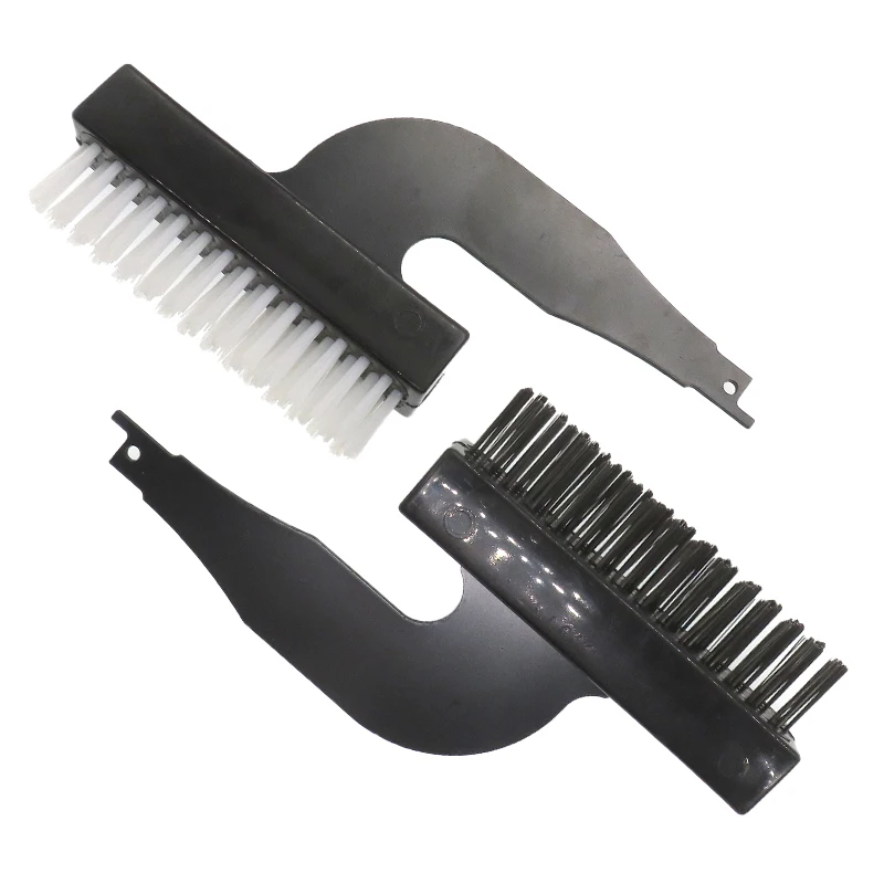 Removing Brush Shovel Nylon Wire Abrasive Brush Cleaning Tool for Tile Cleaning,Floor Mud Cleaning,Wall Putty Removal Scrubbing