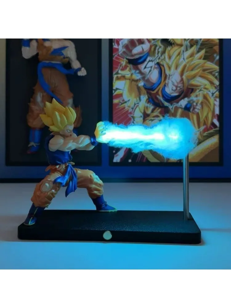 Lampka nocna Son Goku Kamehameha, dekoracja na biurko, model, anime, zabawki dla dzieci, prezent urodzinowy — 2