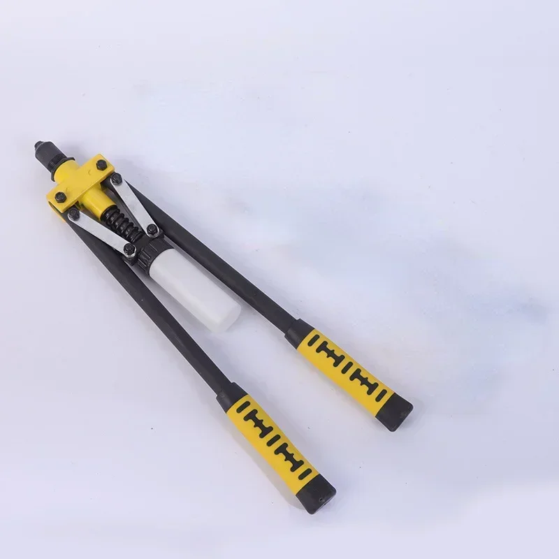 1pc Manual Heavy-Duty Rivet Gun Double Handle Riveting Gun Woodworking Home Decoration Tool Riveter For 3.2~4.8mm Rivet DIY Tool