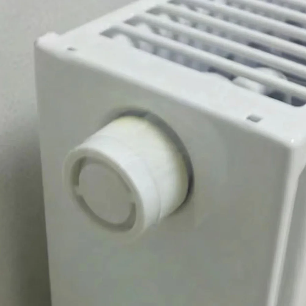 M30x1.5 TRV Radiator Thermostatic Adjustment Cap White Plastic Decorative Cover Heater Regulating Cap For Heating System