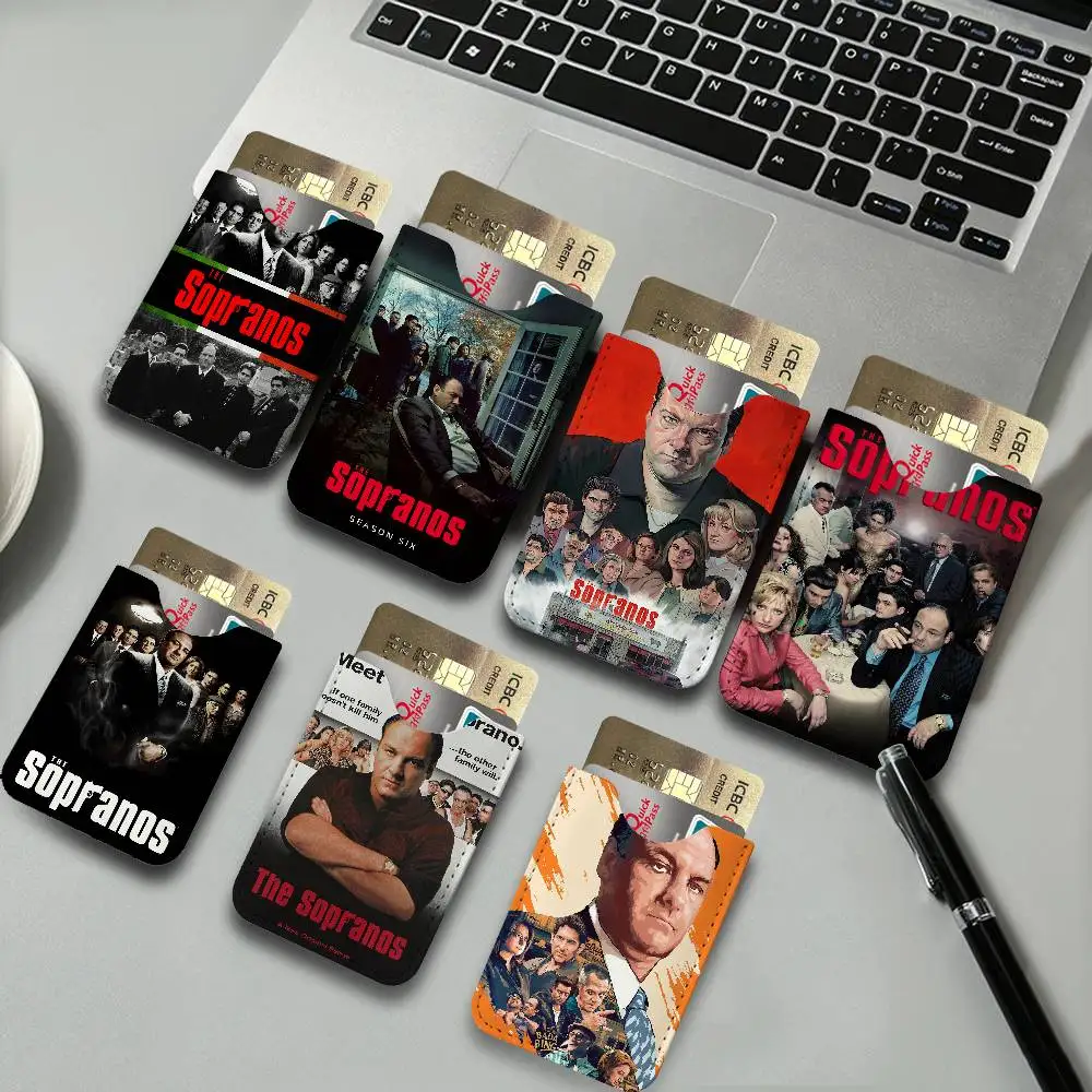 The Sopranos Family Movie Card Protect Credit Bank Card Holder Case Slim Wallet Protector for Men Travel Shopping