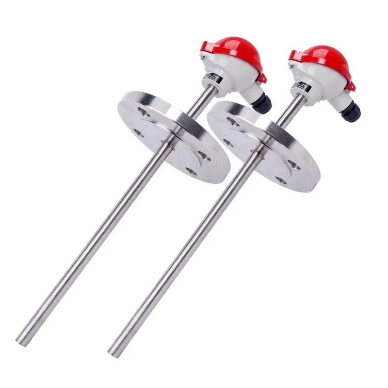 

WRN-430/330 armored thermocouple flange fixed installation WZP high temperature thermocouple temperature sensor