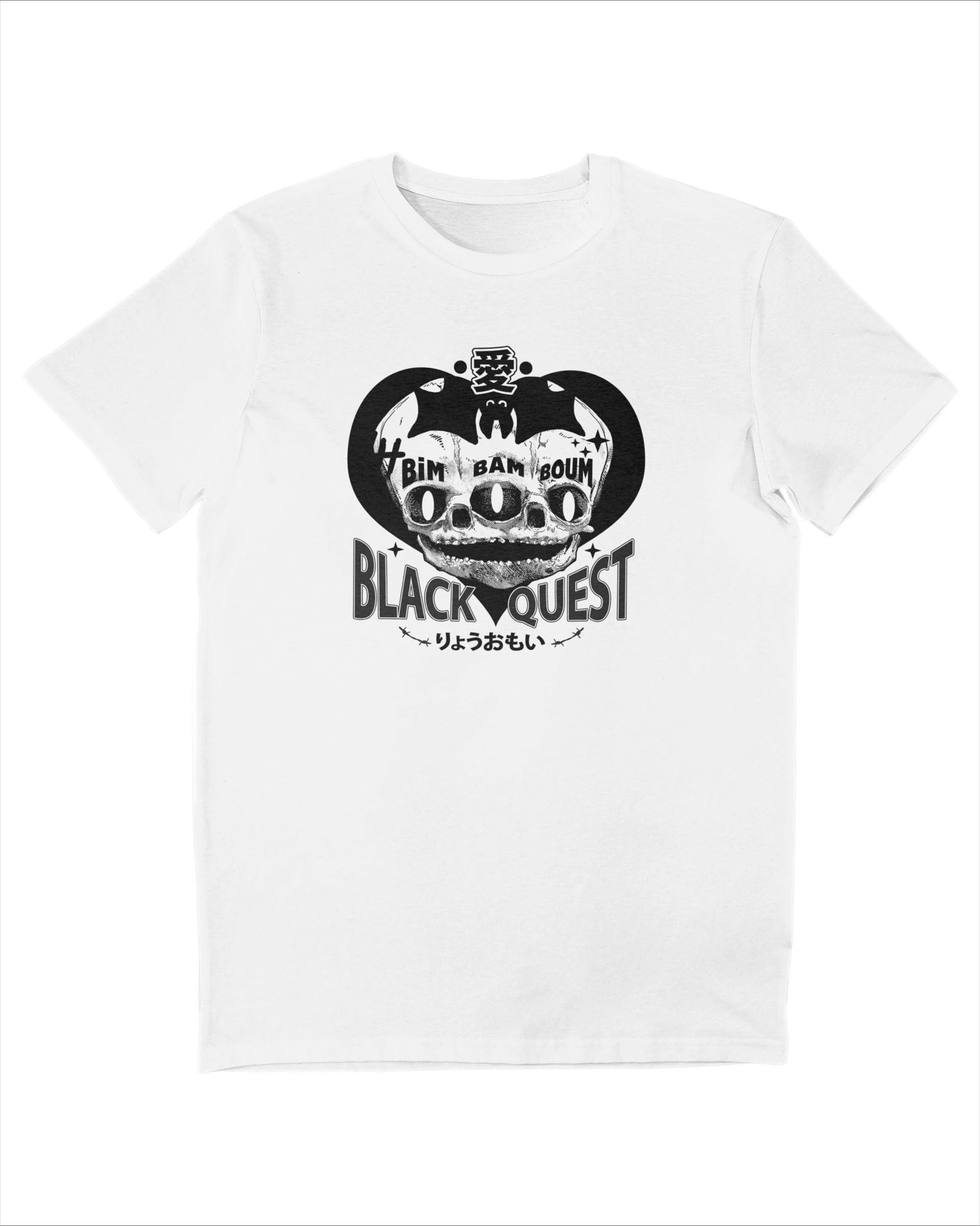 

Crânes Bim Bam Boum Graphic Printing Summer Luxury Brand Cotton Men's and Women's T-Shirts Short Sleeves Street Fashion