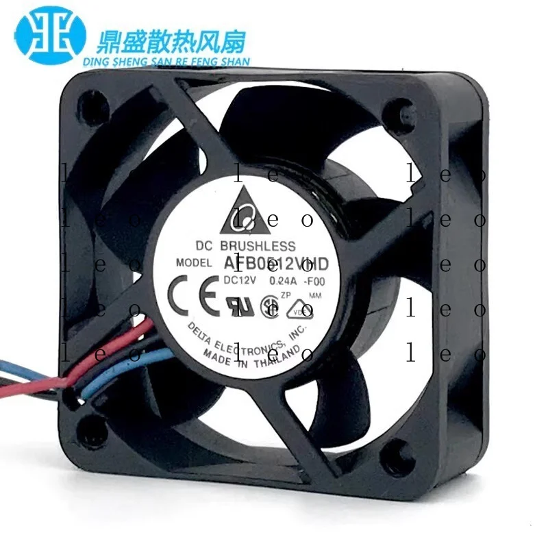 BB  for  Delta AFB0512VHD 5020 DC12V 0.24A 3-Wire Dual-Ball Server Cooling Fan