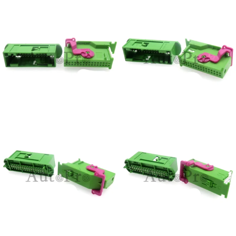 1 Set 32 Hole 1719058-1 1719057-1 Automobile Instrument AC Assembly Wiring Socket 964824-1 964826-1 Green Car PCB Connector