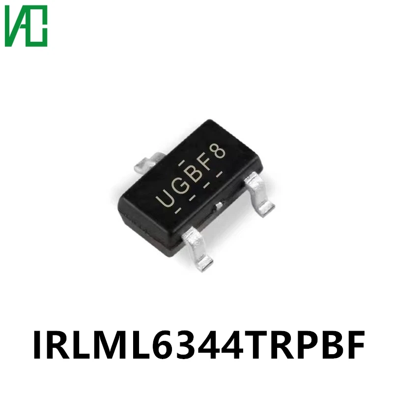 10Pcs Transistor Kit IRLML6344 LML6344 IRLML6344TR IRLML6344TRPBF MOSFET N-CH 30V 5A SOT23 In Sctock