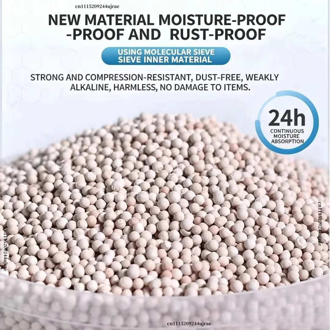 High Quality 3a 4a 5a 13x Zeolite Molecular Sieve Desiccant Drying Beads 3-5mm Dehumidification Moisture Proof Desiccant