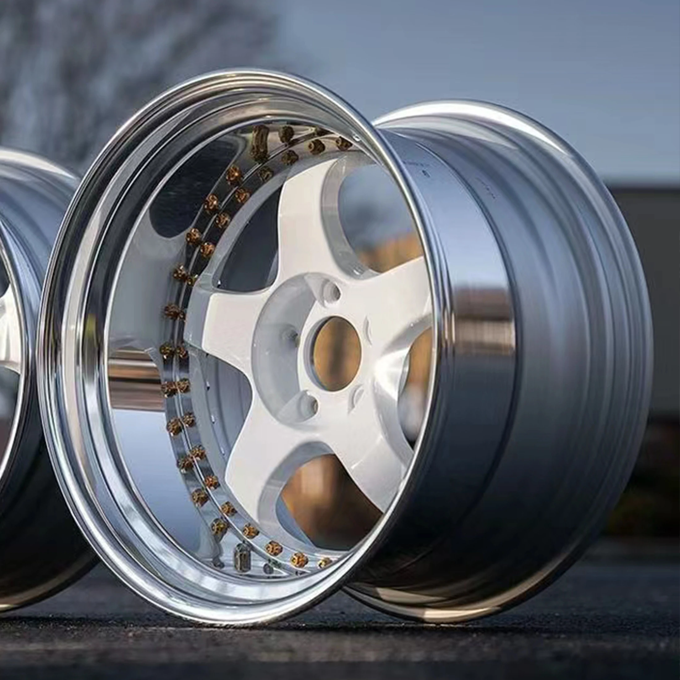 

Car for Passenger Car Wheels Meister S1 3P Performance Sports Wheels Wheels Rims Deep Dish Alloy Wheels18 19 20 21 22 Inch