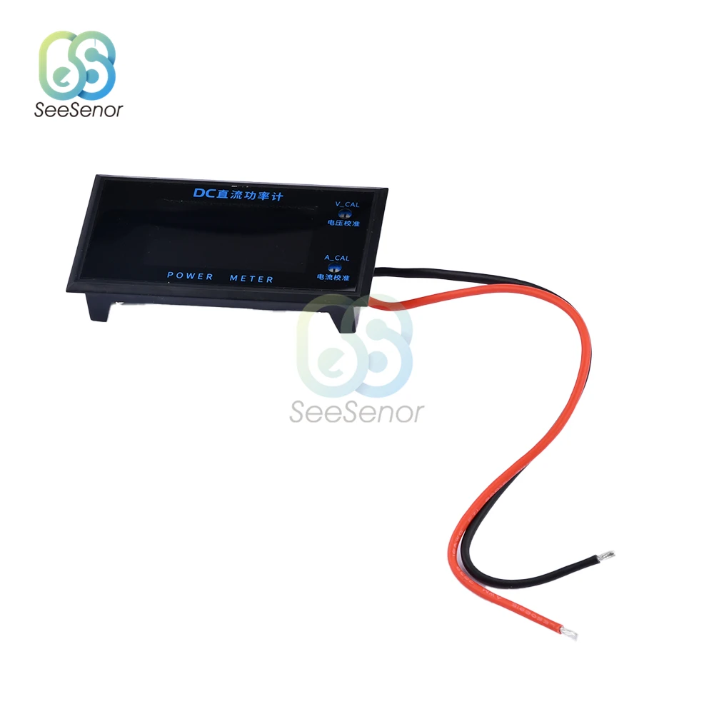 Imagem -05 - Lcd Digital Voltímetro Amperímetro Wattmeter Medidor de Potência Tensão Medidor de Energia Atual 12v 24v 110v 220v Volt Tester Dc0500v 10a 5000w