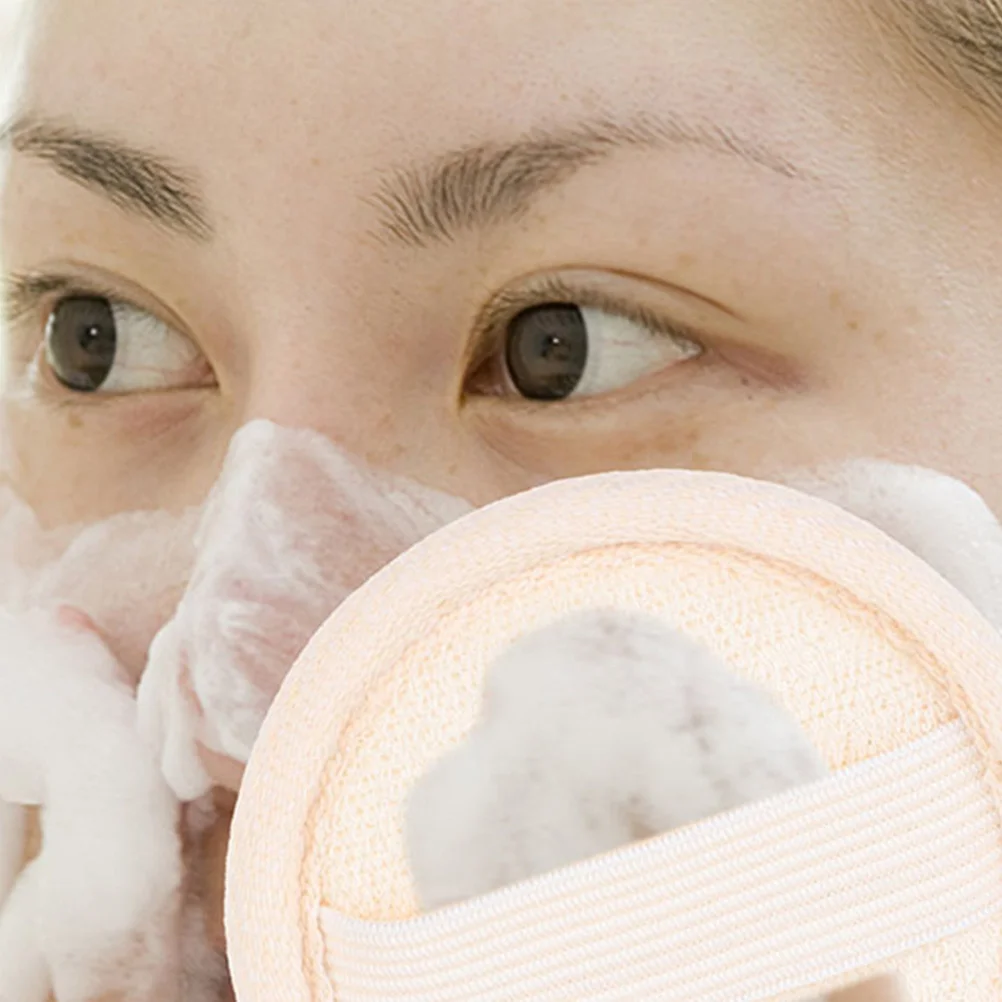 4개입 각질 제거 루파 스펀지 얼굴 클렌징 딥 포어 클렌징 오일 컨트롤 민감성 피부 안전 일상 메이크업 제거